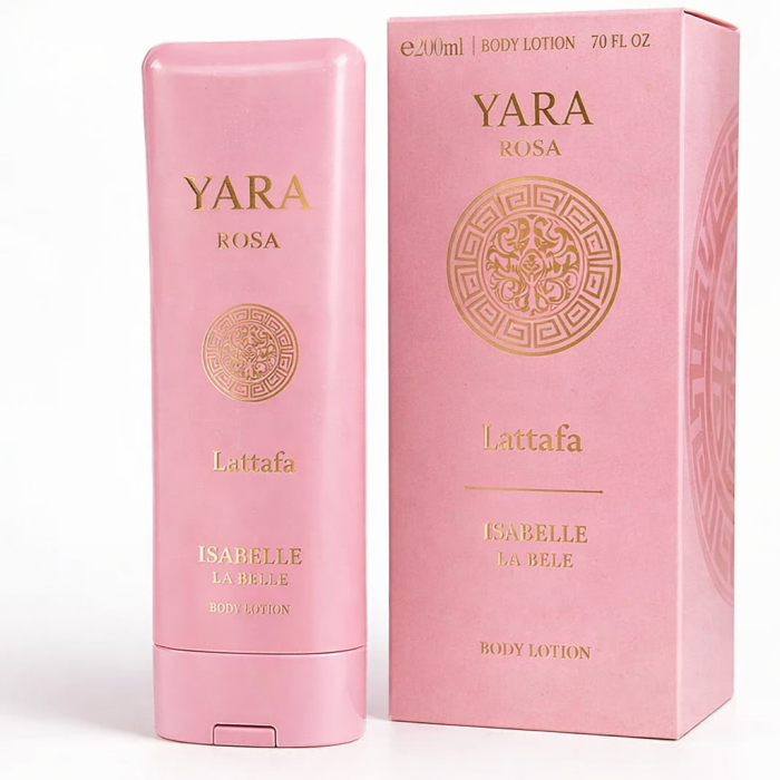 CREME BODY LOTION YARA ROSA LATTAFA LA BELLE 200ML