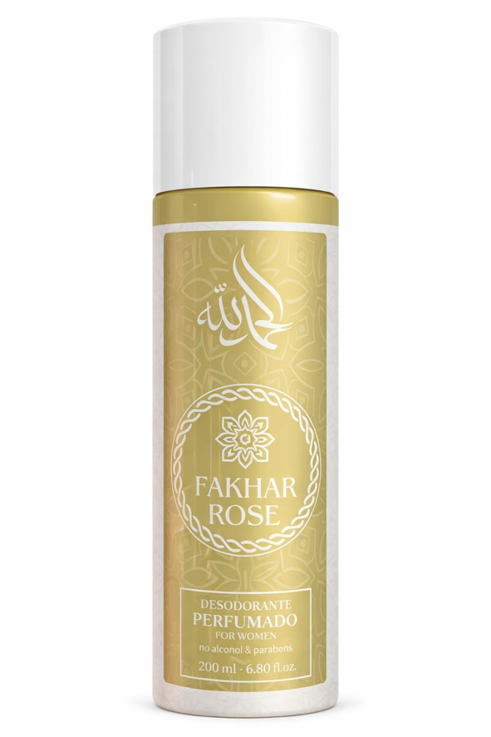 DESODORANTE FHAKAR ROSE ZAHRA 150ML