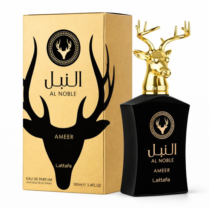 PERFUME AL NOBLE AMEER BLACK LATTAFA 100ML