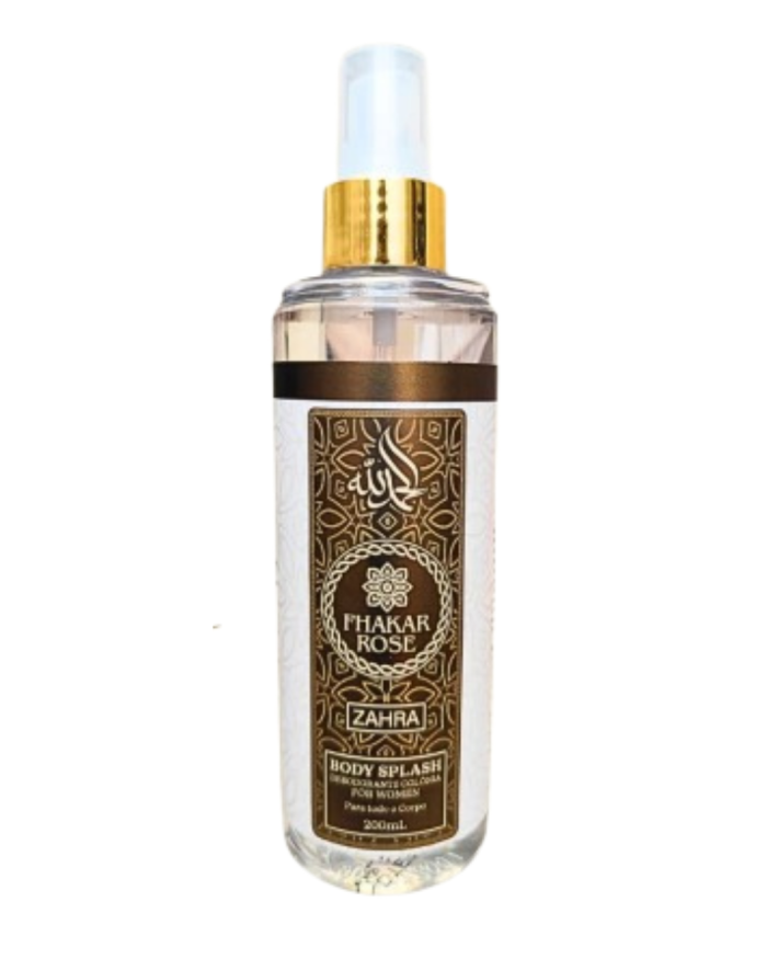 BODY SPLASH FHAKAR ROSE ZAHRA 200ML