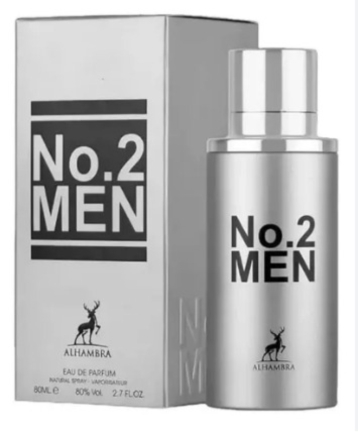 PERFUME No2 MEN MAISON ALHAMBRA 80ML