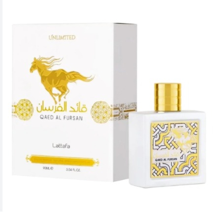 PERFUME QAED AL FURSAN BRANCO LATTAFA 100ML