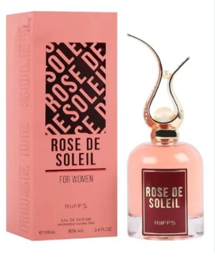 PERFUME ROSE DE SOLEIL FOR WOMEN RIIFFS 100ML