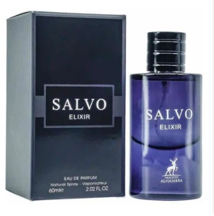 PERFUME SALVO ELIXIR MAISON ALHAMBRA 60ML