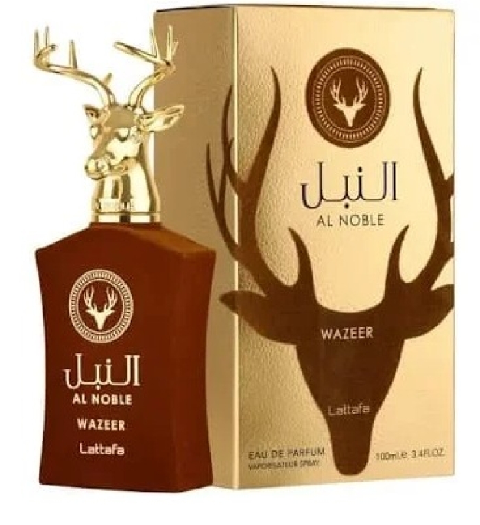 PERFUME AL NOBLE WAZEER MARROM LATTAFA 100ML
